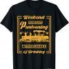 Weekend Forecast Pontooning With Chance of Drinking 2022 Shirt