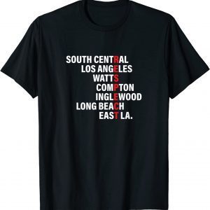 West Side RESPECT Los Angeles Watts Compton Long Beach 2023 Shirt