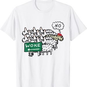Woke Joe Biden Sheep Trump T-Shirt