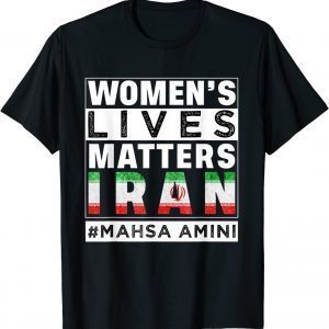 Women rights life freedom mahsa amini IRAN #MAHSAAMIN 2022 Shirt