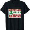 Wrexham Wales football soccer dragon Welsh 2023 Shirt