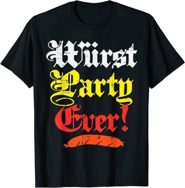 Wurst Party Ever Oktoberfest Sausage Classic Shirt