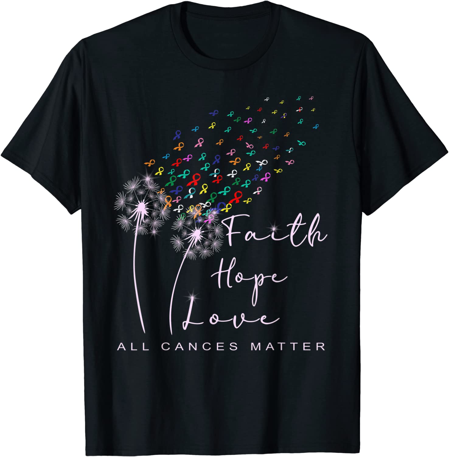 All Cances Matter All Ribbon World Cancer Awareness Day 2022 Shirt