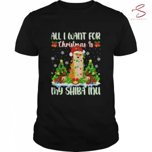 All I Want For Christmas Is Shiba Inu 2022 Shirt