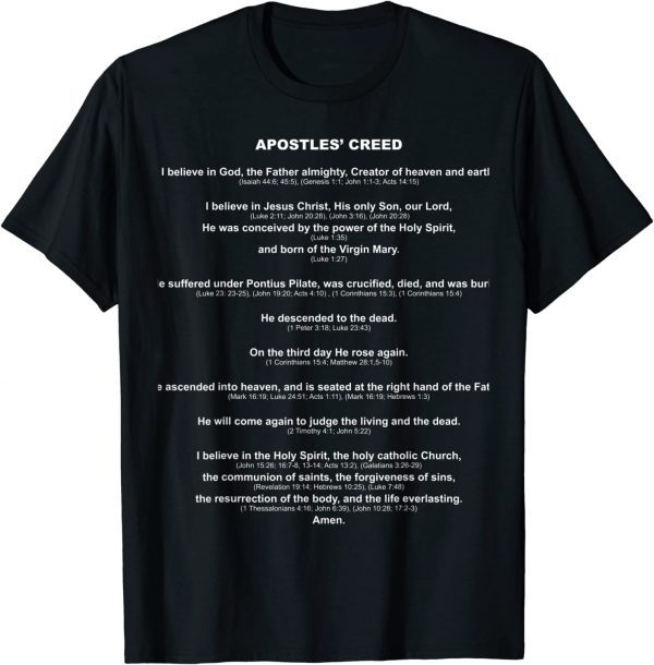 Apostles' Creed 2022 Shirt