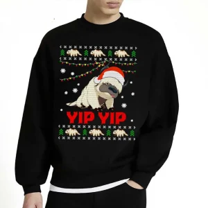 Appa Sky Bison Yip Yip Ugly Christmas 2022 Shirt