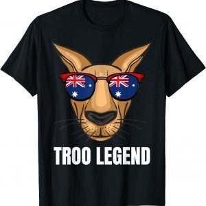 Australian Kangaroo Australia Flag Aussie T-Shirt