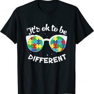 Autism Awareness Okay To Be Different Mom support 2022 Shirt