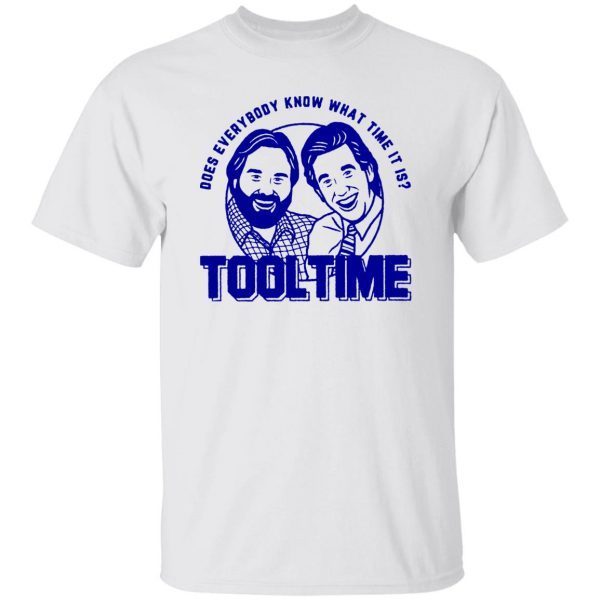 Awesome does everybody know what time it is tool time tim and al 2022 shirt