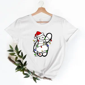 Baymax Christmas Lights 2022 Shirt