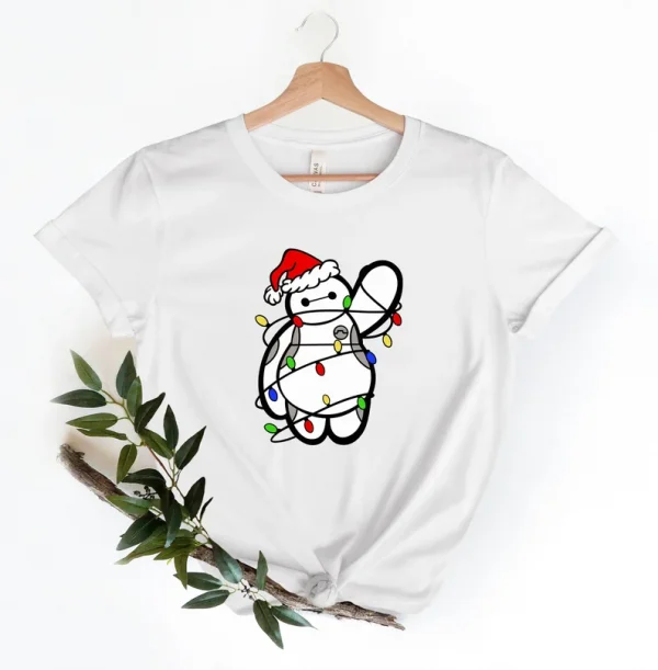 Baymax Christmas Lights 2022 Shirt