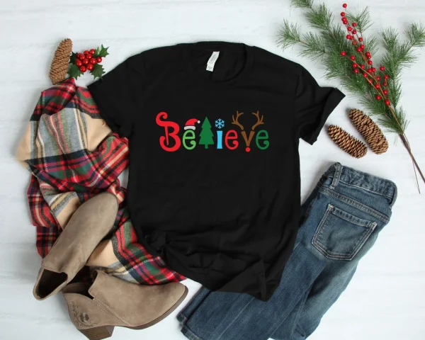 Believe Christmas 2022 Shirt