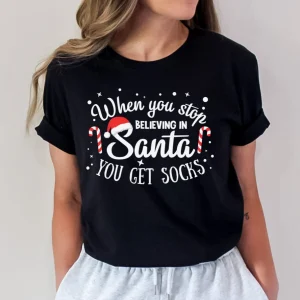 Believe In Santa Christmas Classic Shirt