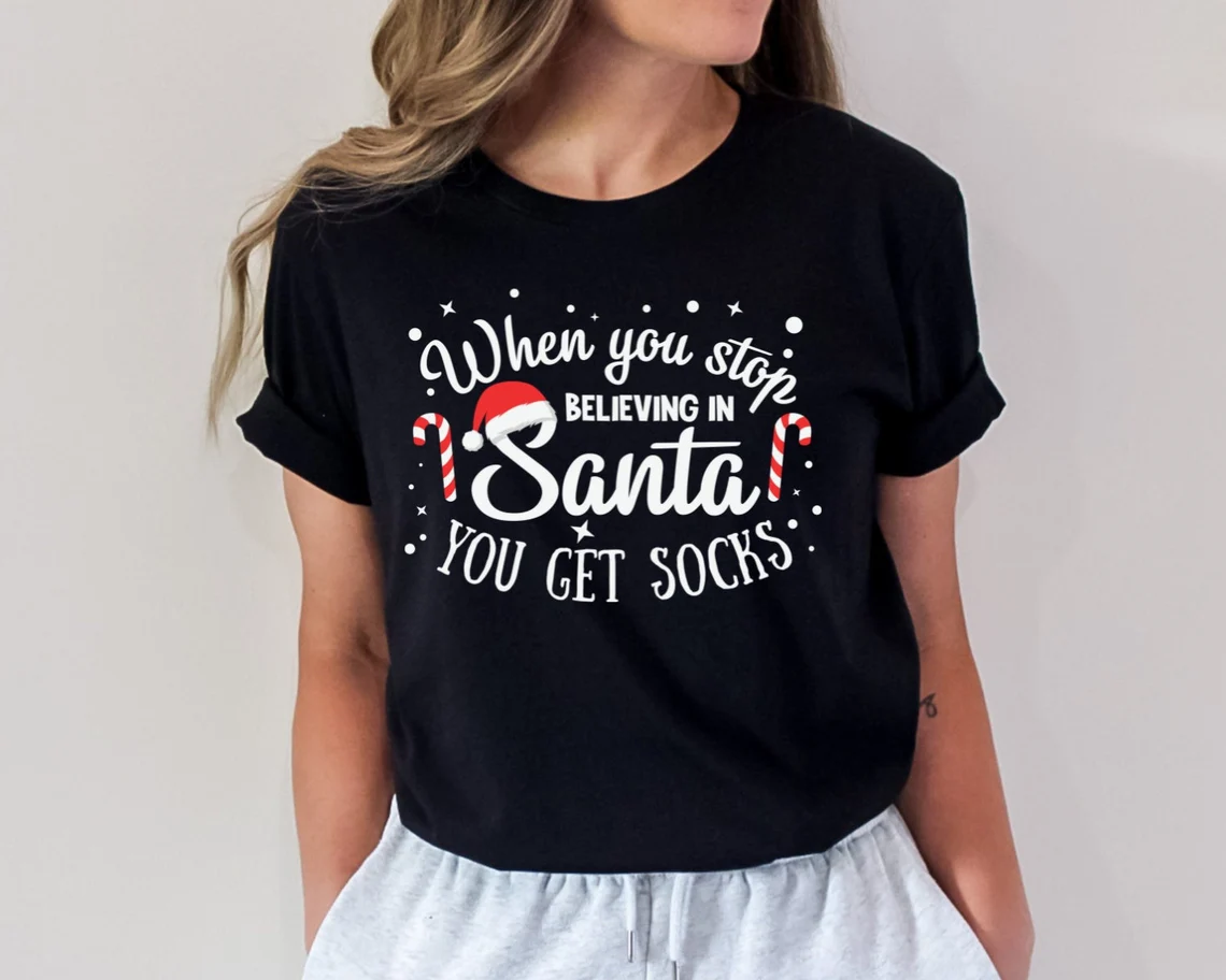 Believe In Santa Christmas Classic Shirt
