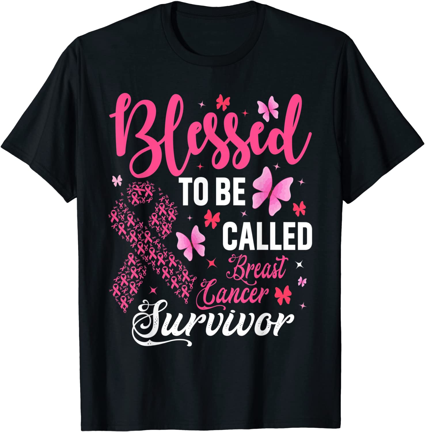 Blessed To Be Called Breast Cancer Survivor 2022 Shirt