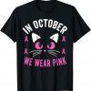 Breast Cancer Awareness Accessories Pink Ribbon Classic Shirt