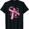 Breast Cancer Awareness Nurse Stethoscope Pink Ribbon 2022 Shirt