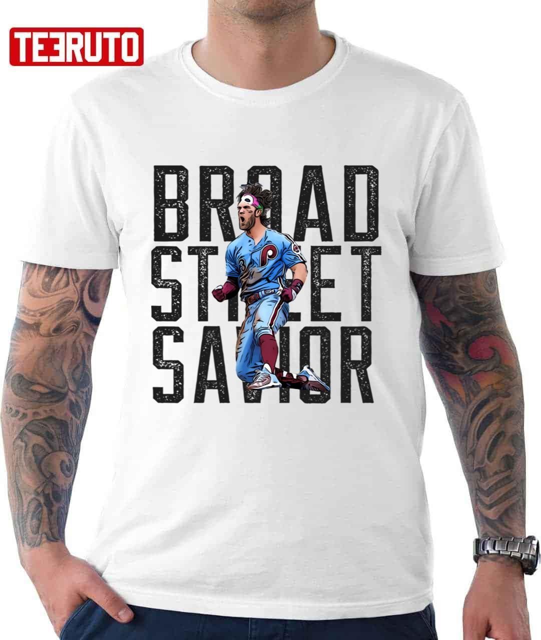 Broad Street Savior Bryce Harper Classic Shirt