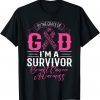 By The Grace God Pink Ribbon Support Beast Cancer Survivor Classic Shirt