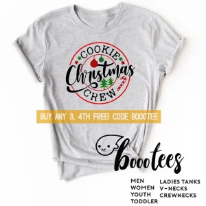 Christmas Cookie Crew Matching Family Pajamas 2022 shirt