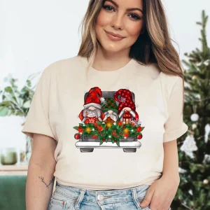 Christmas Gnomes With Truck 2022 Shirt