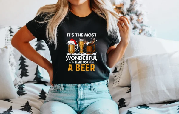 Christmas It’s The Most Wonderful time for a beer 2022 Shirt