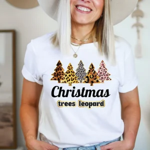 Christmas Trees Leopard 2022 Shirt