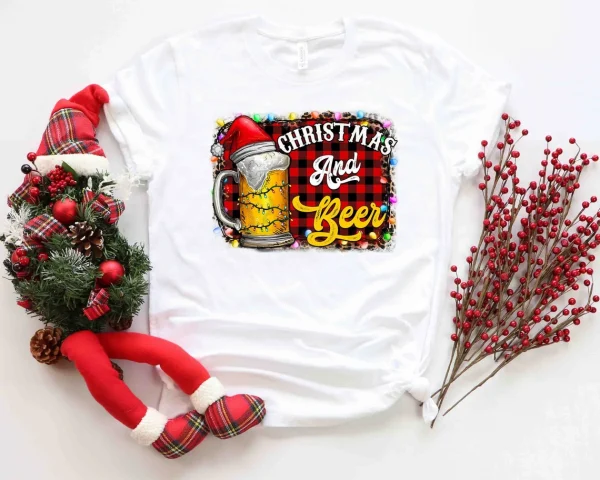 Christmas and Beer 2022 Shirt