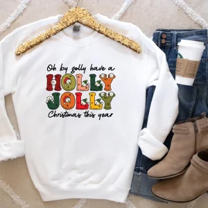 Comfort Colors Holly Jolly Christmas 2022 shirt