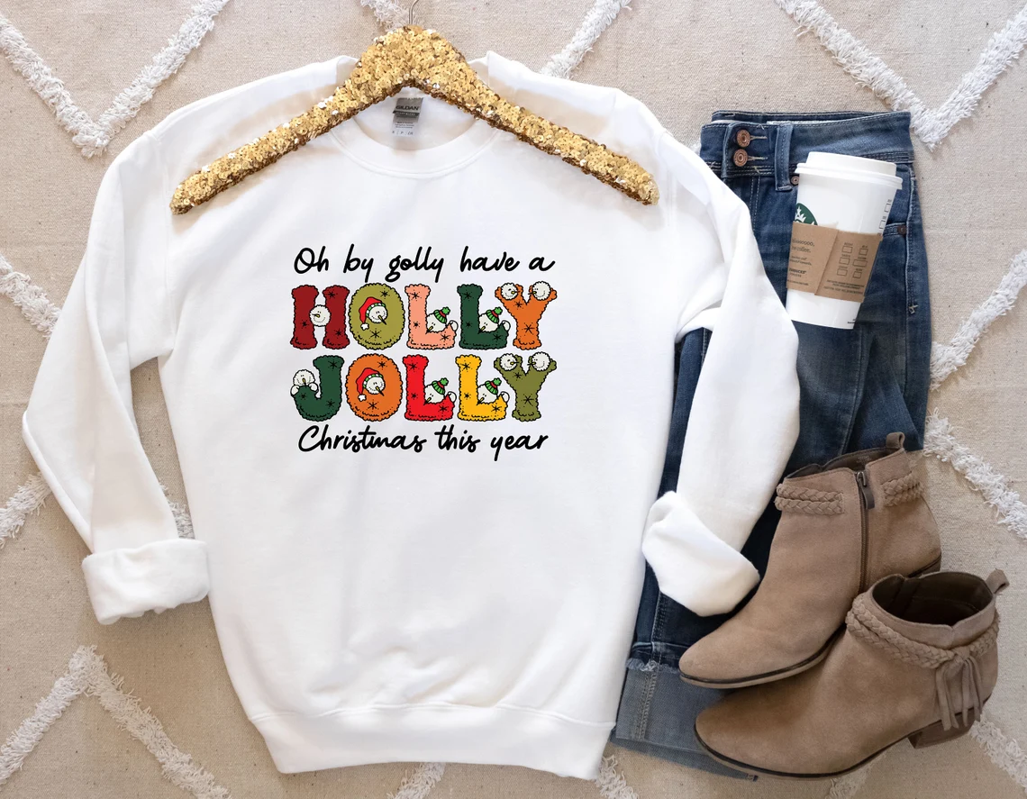 Comfort Colors Holly Jolly Christmas 2022 shirt