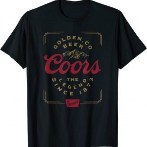 Coors Banquet Beer The Legend Vintage Logo 2022 Shirt