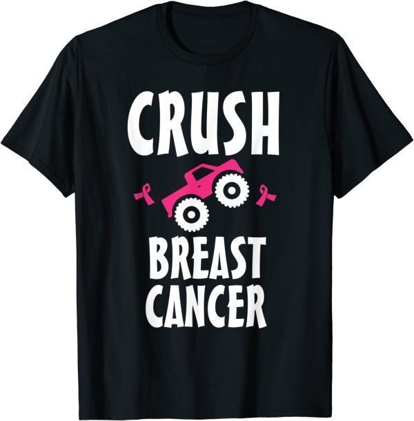 Crush breast cancer Awareness pink ribbon 2022 Shirt