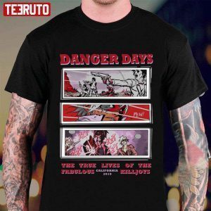 Danger Days My Chemical Romance The True Lives Vintage Comic Classic shirt