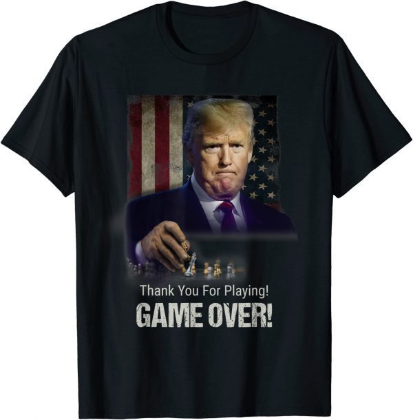 Donald Trump Game Over 2022 Shirt