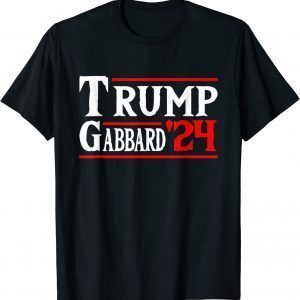 Donald Trump Tulsi Gabbard 2024 Conservative US Flag Classic Shirt