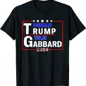 Donald Trump Tulsi Gabbard 2024 US Flag Classic Shirt