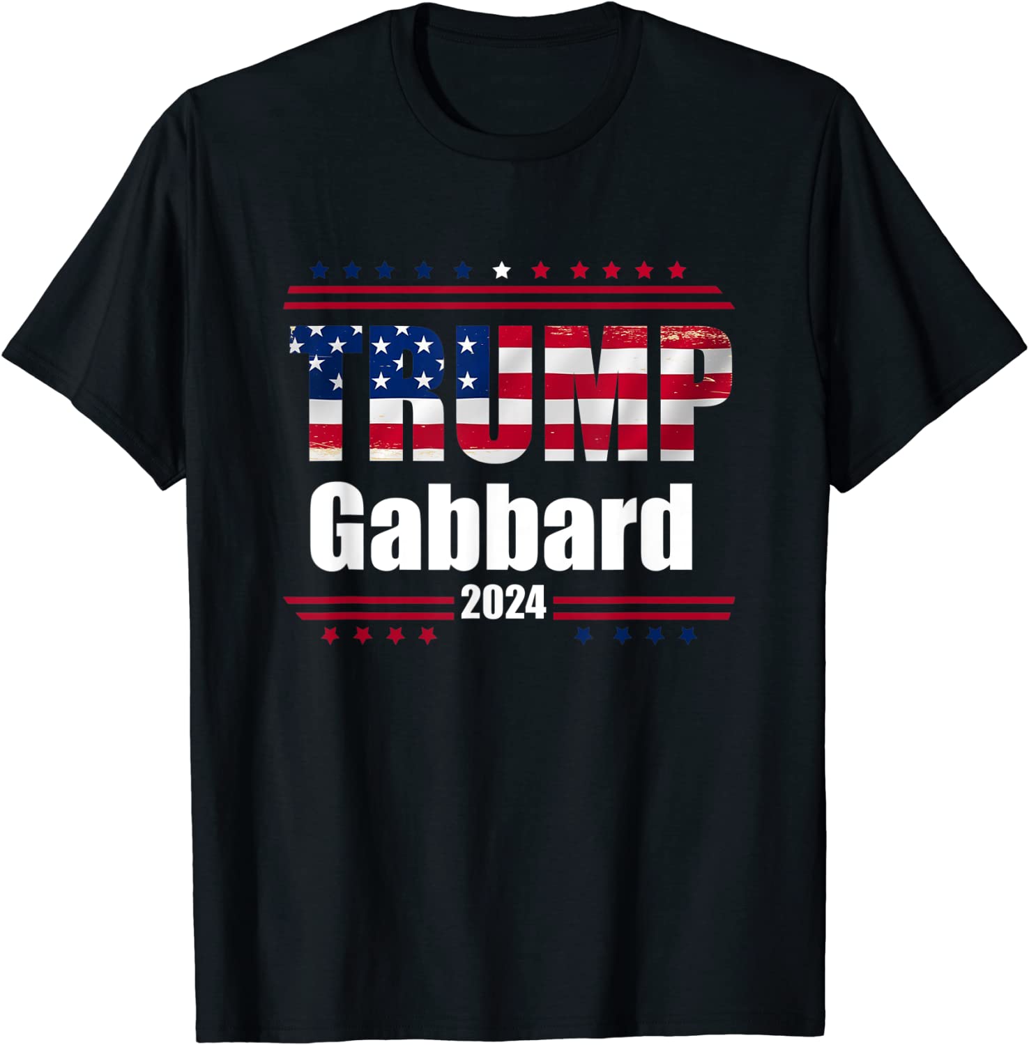 Donald Trump Tulsi Gabbard 2024 Usa Flag Classic Shirt