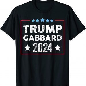 Donald Trump Tulsi Gabbard 2024 Vintage Apparel Classic Shirt