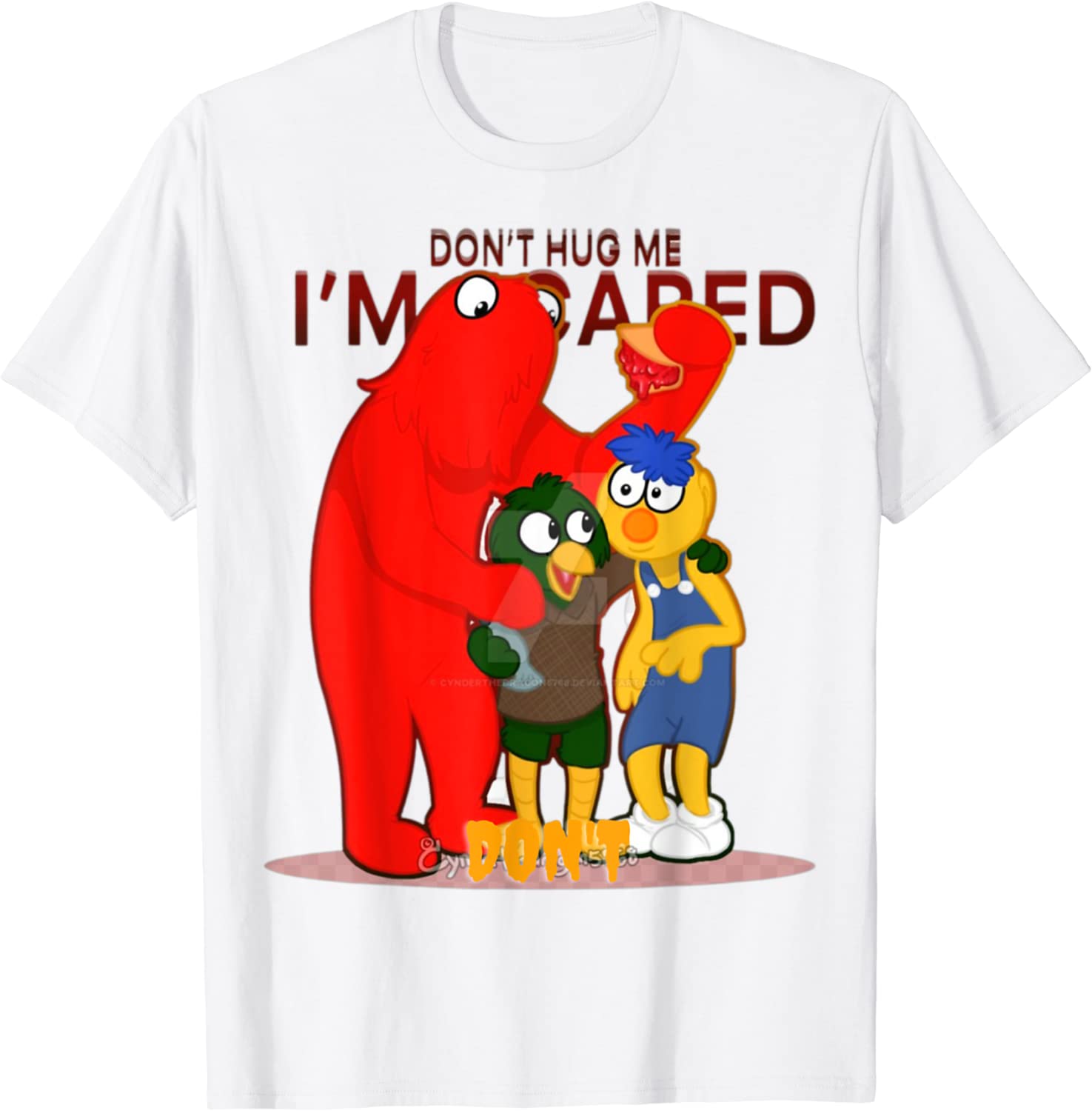 Don't Hug Me I'm Scared Meme Classic Shirt