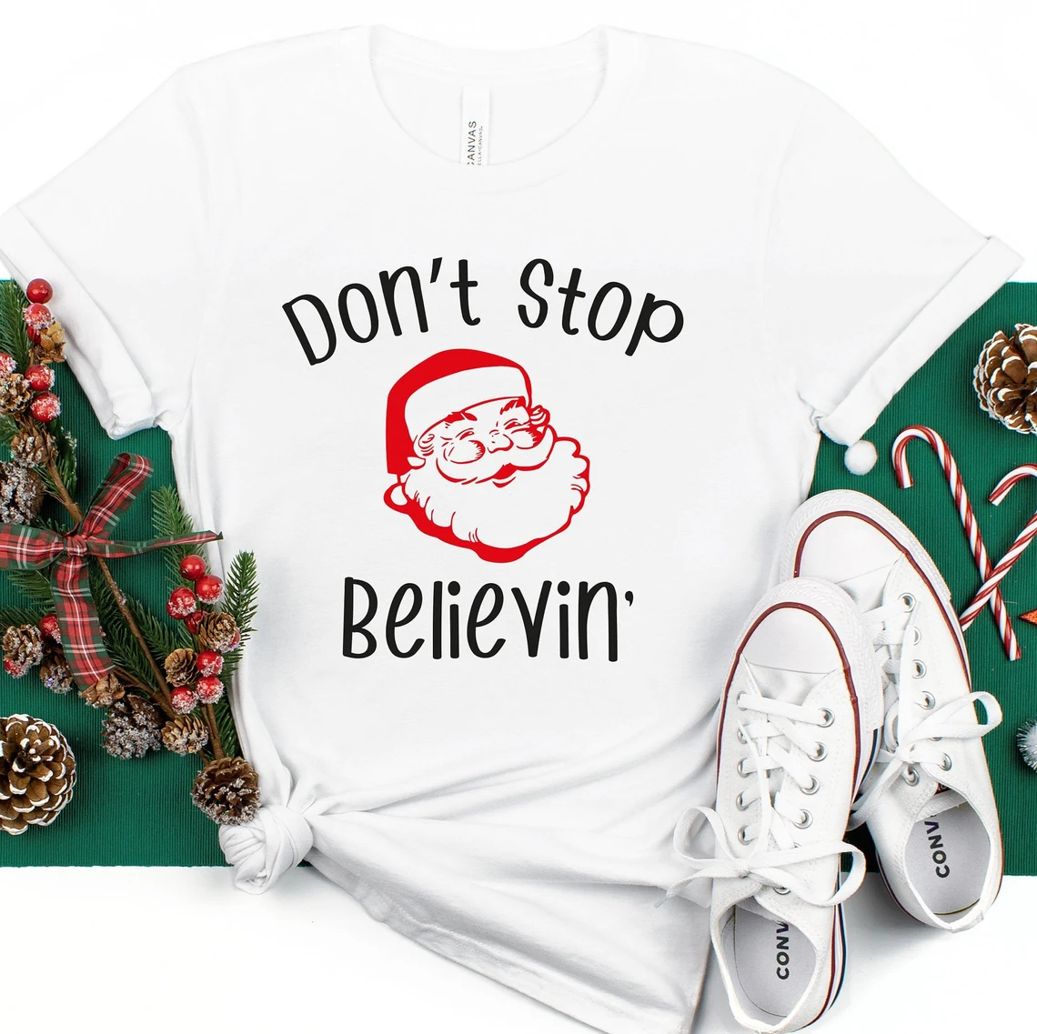 Don't Stop Believing Christmas 2022 Shirt