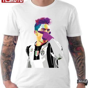 Dybala From Juventus In Wpap Digital Painting 2022 Shirt