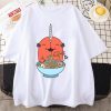 Eating Ramen Pochita Chainsaw Man 2022 Shirt
