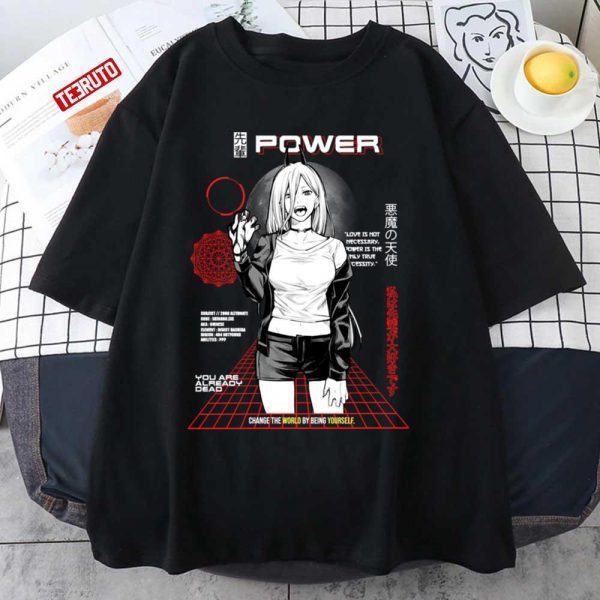 Endowed Beauty Cute Chainsaw Man Aesthetic Graphic 2022 shirt