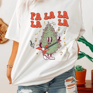 Fa La La La Festive Christmas 2022 Shirt