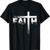 Faith Christian Cross Faith Distressed Religious 2022 Shirt