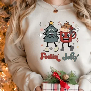Feelin Jolly Christmas T-Shirt