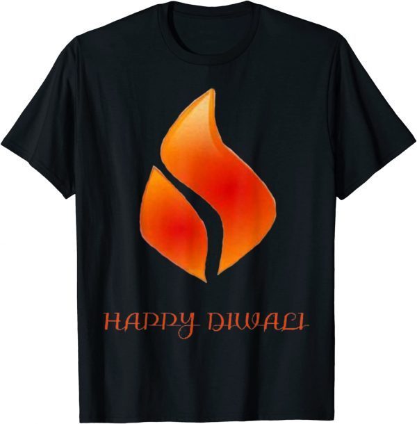 Fire Candle Light Happy Diwali Festival of Light 2022 Shirt