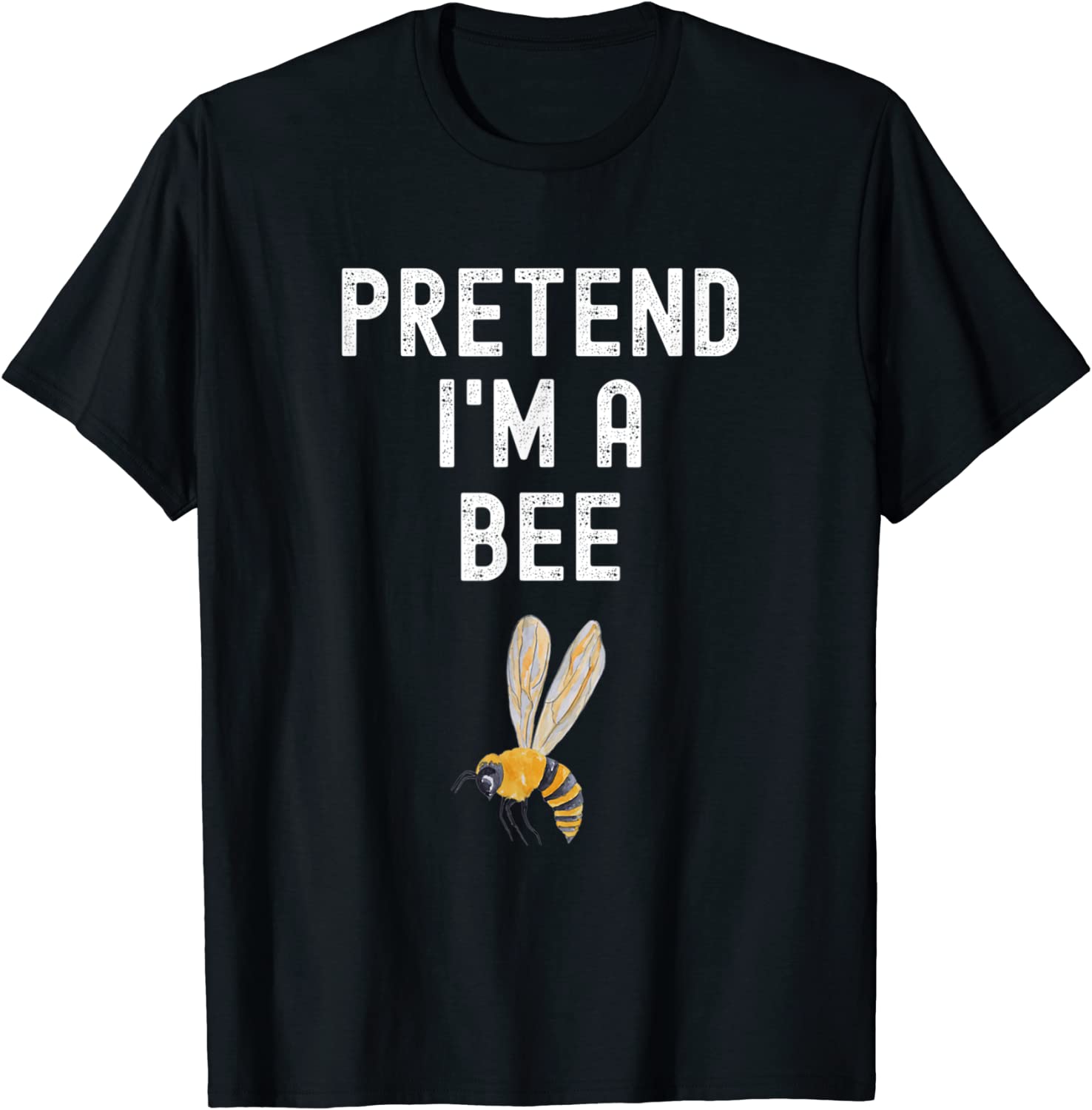 Funny Pretend I'm A Bee Lazy Halloween Costume Insect 2022 Shirt