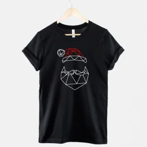 Geometric Santa Father Christmas 2022 Shirt