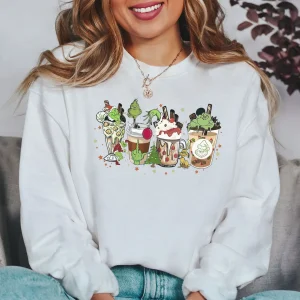 Grinch Coffee Latte Christmas 2022 Shirt
